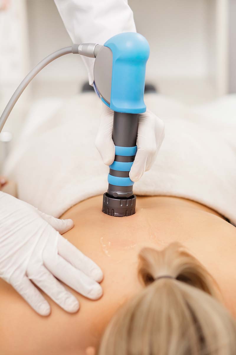 Extracorporeal,shockwave,therapy,eswt.non Surgical,treatment.physical,therapy,for,neck,and,back